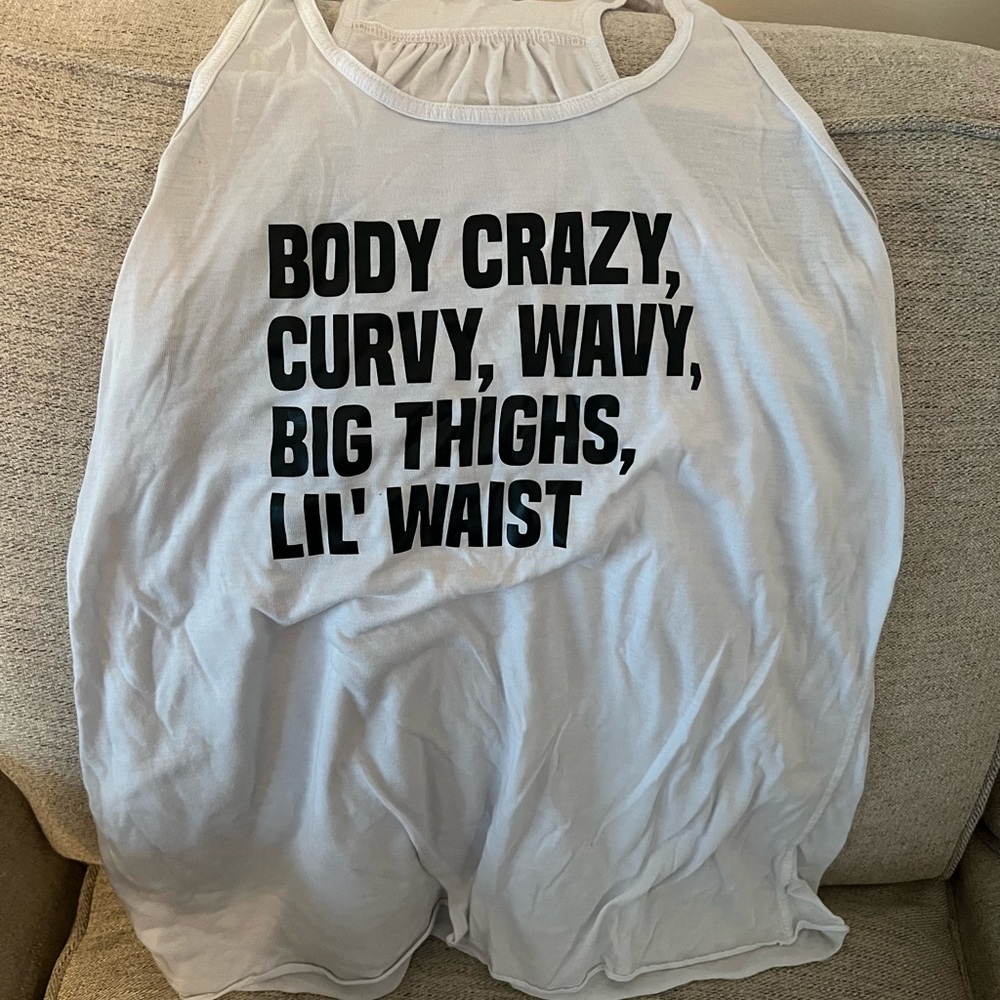 CVG flowy racerback tank size XL